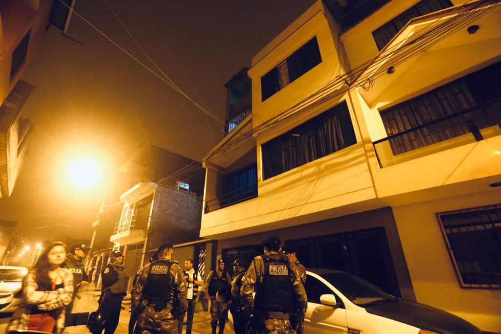 Members of a faction of the criminal organization Trem Aragua are detained in San Juan de Lurigancho.  (Photo: César Grados)