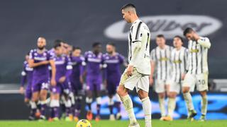 Juventus cayó 3-0 ante Fiorentina en Turín y se aleja del liderato de la Serie A [RESUMEN y GOLES]