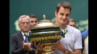 Roger Federer ganó en Halle su primer título de la temporada 