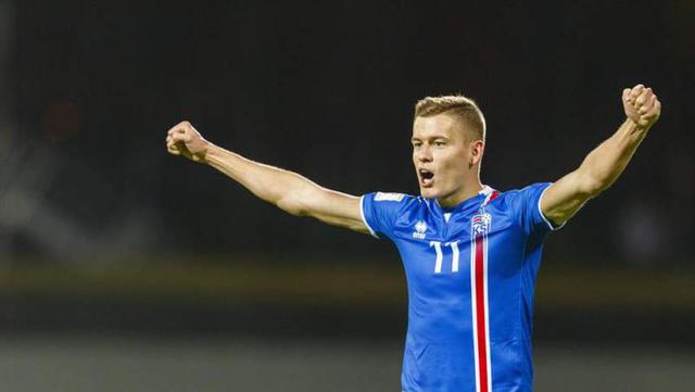 Alfreð Finnbogason: delantero de Islandia que actúa en el Augsburgo de Alemania. (Foto: Agencias)