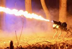 Thermonator, el perro robot con lanza llamas que cualquier persona puede comprar por US$ 10.000