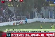Futbol argentino: jugador recibe balazo en la cabeza en pleno partido