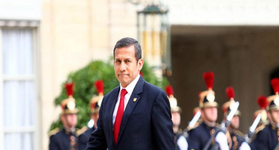 Ollanta Humala viajará a Francia. (Foto: Andina)