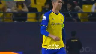 Cerca del gol: Cristiano Ronaldo casi anota en el Al Nassr vs. Al Ettifaq | VIDEO