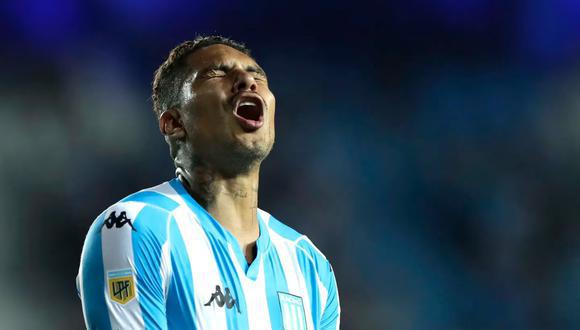 Conoce cuáles fueron las declaraciones de Paolo Guerrero luego de su estreno en la liga argentina con camiseta de Racing Club. (Foto: Olé)