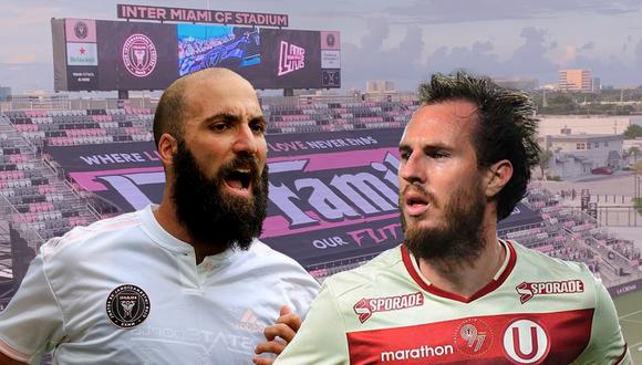 Universitario de Deportes enfrentará a Inter Miami de Gonzalo Higuaín. (Foto: Edición propia).