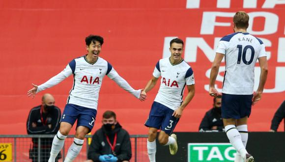 Tottenham tendrá acción este domingo 18 de octubre cuando se enfrente a West Ham por la Premier League | Foto: REUTERS