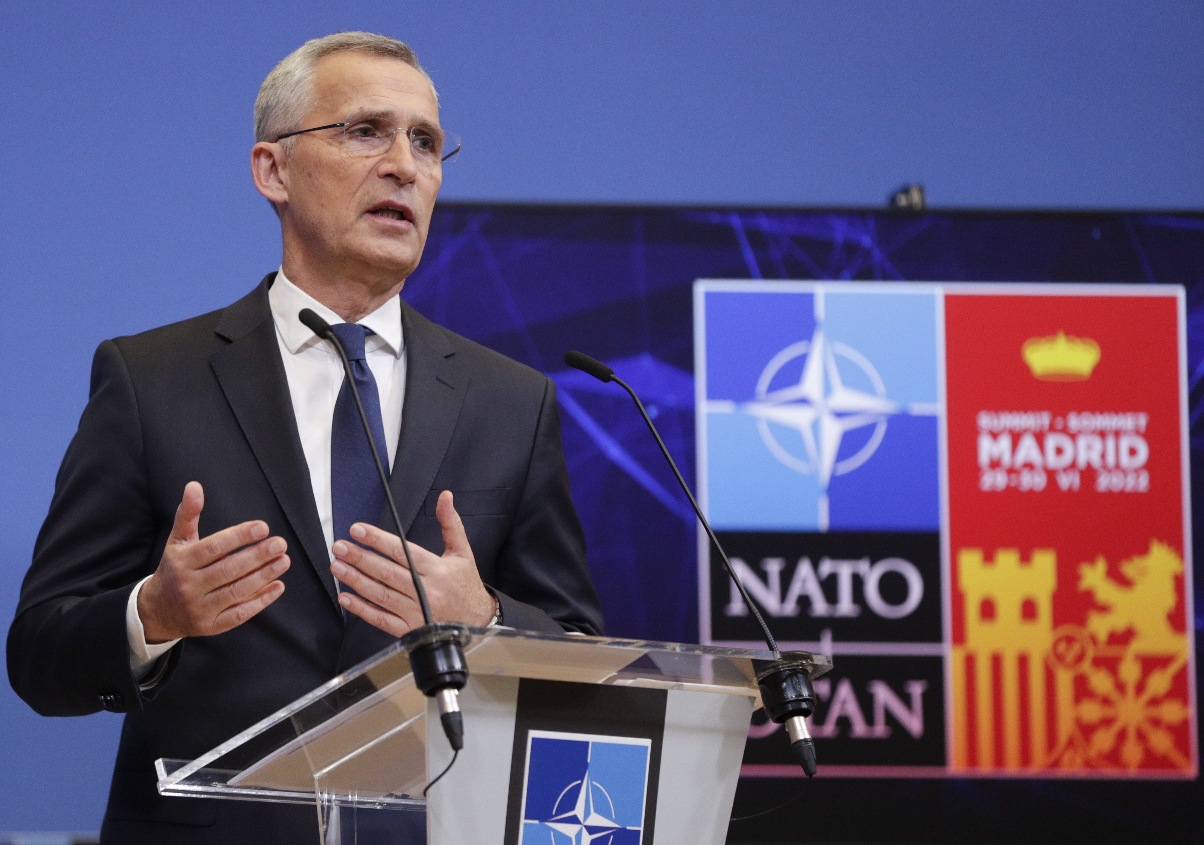 NATO Secretary General Jens Stoltenberg.  EFE
