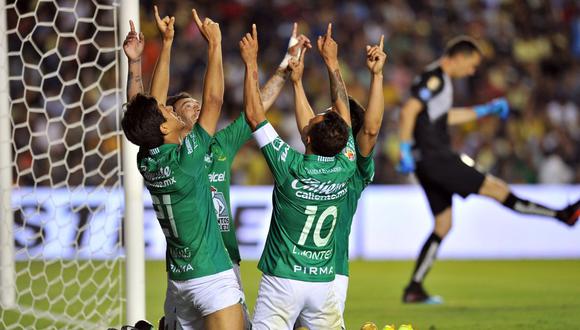 León ganó el jueves 1-0 como visitante al vigente campeón América el partido de ida por la semifinal del torneo Clausura de la Liga MX. (Foto: AFP)