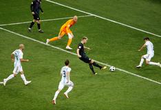 Argentina vs. Croacia: Rakitic selló goleada de los europeos con gol sobre el final