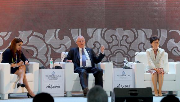 Kuczynski Godard criticó el proteccionismo aún existente, y aseveró que este puede disiparse “creando un nuevo dinamismo”. (Foto: Andina)