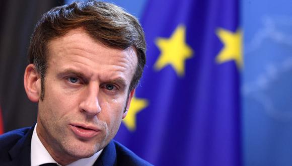 El presidente de Francia, Emmanuel Macron, asumió sus fuertes declaraciones. (Foto de archivo: JOHN THYS / PISCINA / AFP)