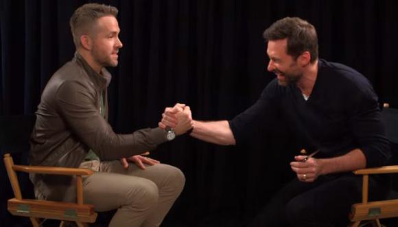 Hugh Jackman en una divertida entrevista con Ryan Reynolds