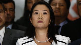 Keiko Fujimori: fiscalía pide prisión preventiva para lideresa de FP