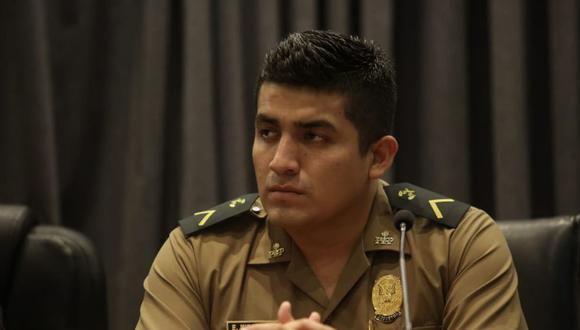 El suboficial Elvis Miranda abatió a un presunto delincuente en Piura. (Foto: El Comercio)