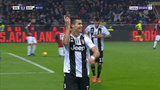 Juventus vs. Milan: Cristiano Ronaldo marcó un golazo en San Siro | VIDEO