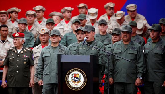 Vladimir Padrino López, ministro de Defensa e Venezuela. (Foto: Reuters)