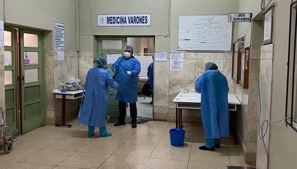 Pacientes COVID-19 se recuperan en Arequipa (Cortesía:  Gerencia Regional de Salud de Arequipa).