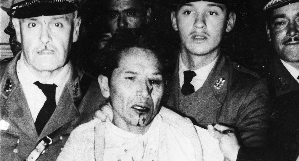 Su nombre era Amadeo Mattos Yangali, y fue capturado la noche del 30 de mayo de 1962. Ese mismo día, había empezado el Mundial de Fútbol Chile 1962. (Foto; GEC Archivo Histórico)
