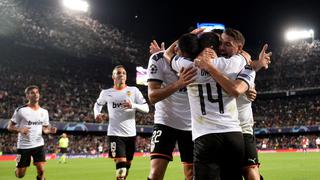 Valencia remontó y goleó al Lille en Mestalla por la Champions League [VIDEO]