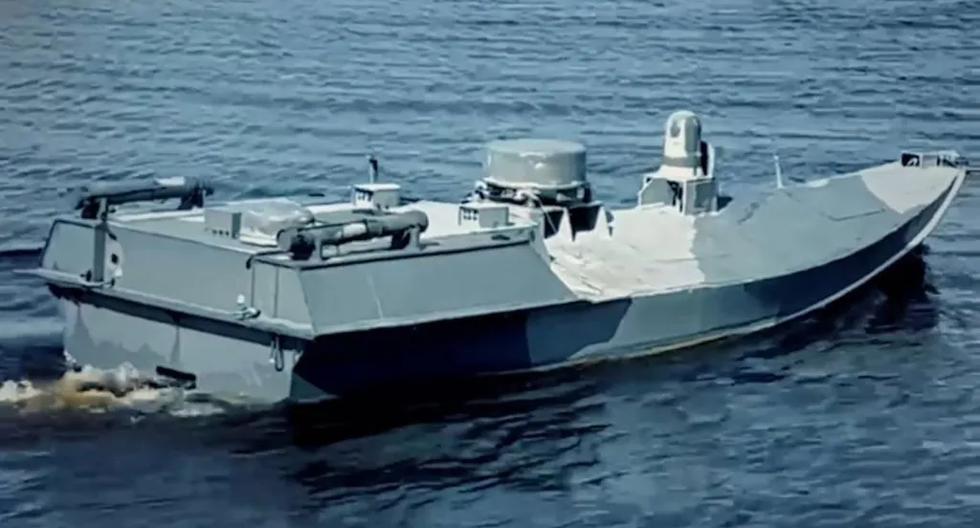 El dron marino de Ucrania que revolucionará la guerra en el mar. (CNN / SBU).