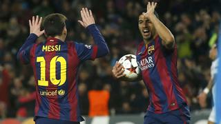 Barcelona vs. PSG: Suárez anotó el 3-1 final tras gran jugada