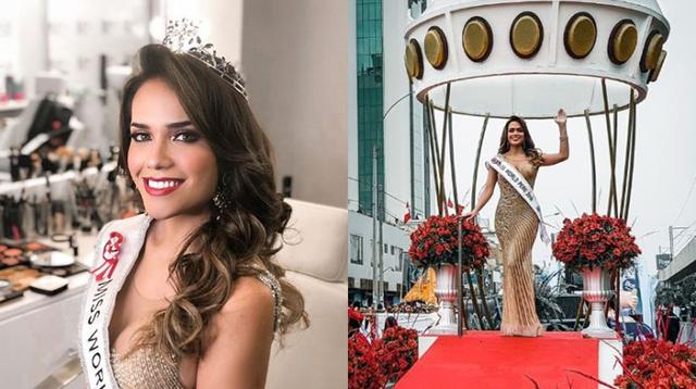 La trujillana Estefani Mauricci fue coronada Miss Perú Mundo 2018 en mayo de este año. (Foto: Instagram)