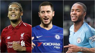 Van Dijk, Hazard y Sterling destacan entre los nominados a mejor jugador de la Premier League