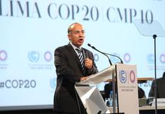 COP20: Felipe Calderón destaca nuevo estándar para enfrentar cambio climático