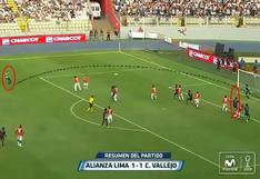 Alianza Lima vs César Vallejo: así fue el polémico gol de Luis Ramírez
