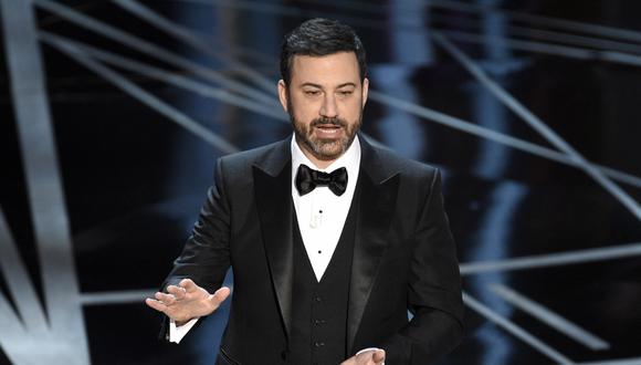 Jimmy Kimmel en los premios Oscar de 2017. (Foto: AP)