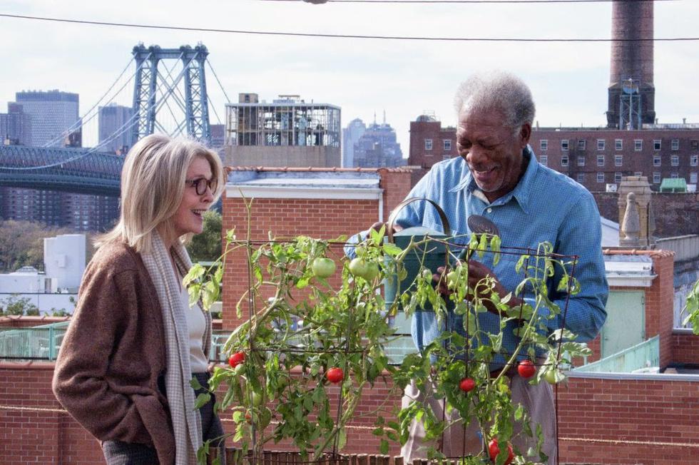 Diane Keaton y Morgan Freeman dan vida a la historia de Ruth y Alex Carver, una pareja mayor que tras 40 años de compartir un departamento se hayan ante la idea de vender su propiedad. Encuentra esta cinta, mezcla de drama y comedia, en Netflix.