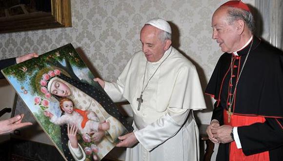 Papa Francisco envió saludo especial al cardenal Cipriani