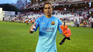 Claudio Bravo se vio obligado a bajar 5 kilos en el Barcelona