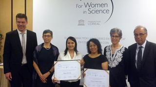 Premian a investigadoras peruanas por su trayectoria científica