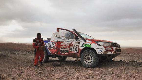 Piloto peruano Luis Alayza no completó la cuarta etapa del Dakar 2019 pero apunta a seguir el domingo. (Foto: Facebook)