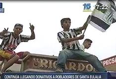 Alianza Lima: Comando Sur hace donativos para Santa Eulalia (VIDEO)