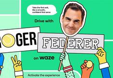 Ahora la voz de Roger Federer dirigirá tus viajes en Waze