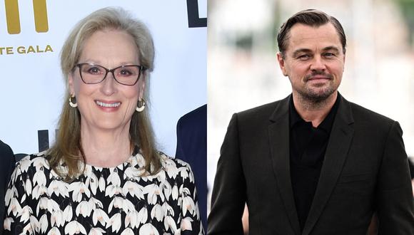 Meryl Streep y Leonardo DiCaprio se unen a las donaciones en apoyo a la huelga de actores. (Foto: AFP)