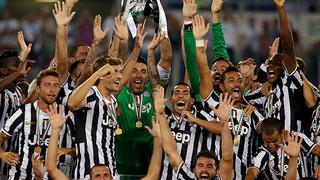 Juventus aplastó 4-0 a Lazio y ganó la Supercopa con gol de Carlos Tevez