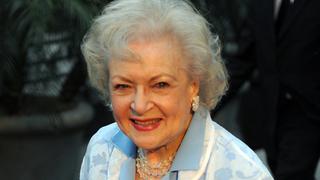 Betty White alista el estreno de su última película por sus 100 años