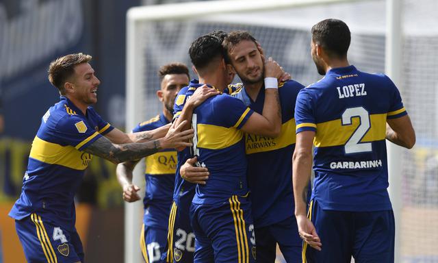 Boca Juniors venció a Lanús por la Copa de la Liga Profesional | Foto: @LigaAFA