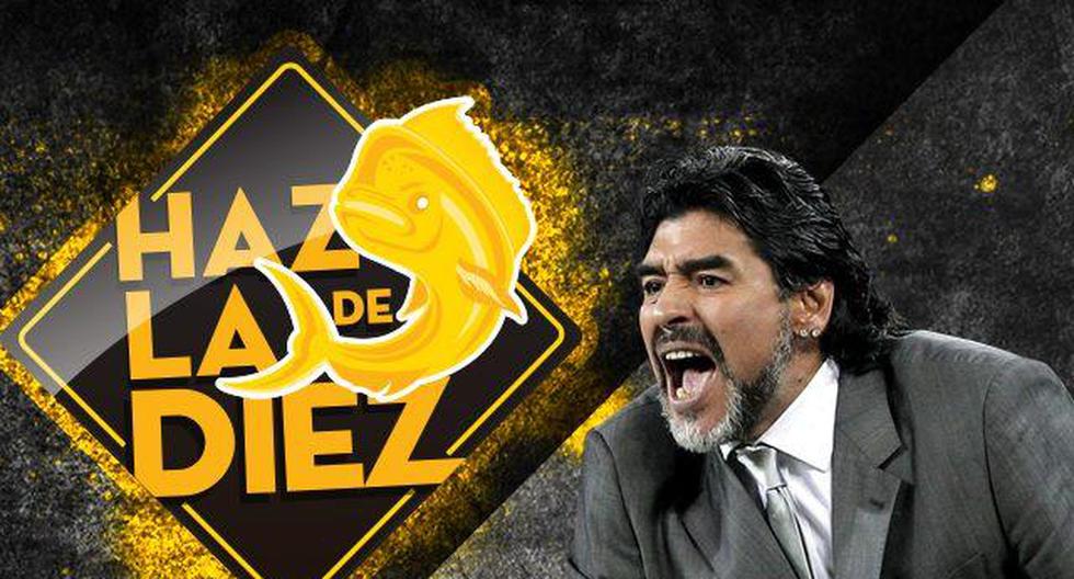 Diego Maradona fue anunciado como nuevo entrenador de los Dorados de Sinaloa. | Foto: Dorados de Sinaloa