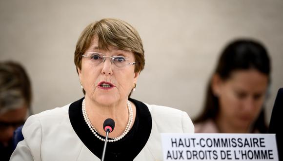 Michelle Bachelet anuncia que una misión de la ONU llegará a Venezuela el 10 de marzo. Foto: AFP