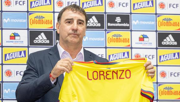 Néstor Lorenzo fue presentado como técnico de Colombia: “Conocer el medio me ayuda demasiado”. (Foto: FCF)