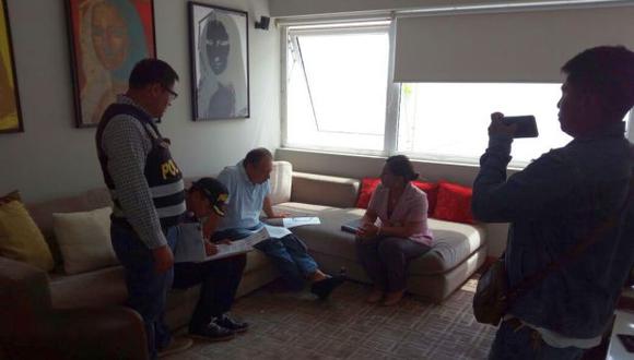 La policía y el Poder Judicial allanaron la vivienda del ex asesor del Viceministerio de Transportes en el distrito de Surco. El ex funcionario del gobierno de Humala fue detenido en esa diligencia. (Foto: Difusión)