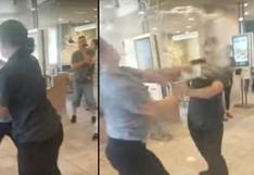 Facebook: clienta y trabajadora se enfrascan en una brutal pelea en McDonalds de los Estados Unidos