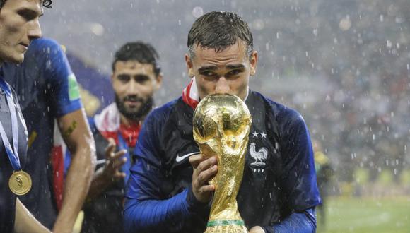 Francia ganó la Copa del Mundo en Rusia 2018.