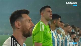 Se emocionaron hasta las lágrimas: el impresionante recibimiento a Argentina en el Monumental | VIDEO