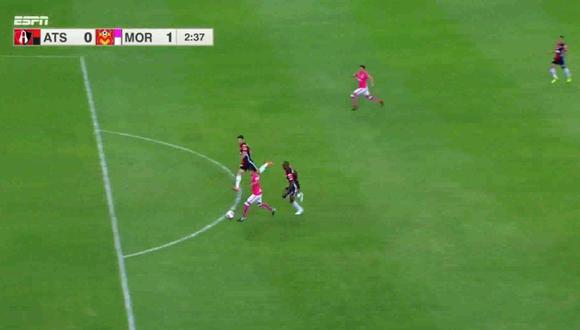 Morelia vs. Atlas: sutil pase gol de Raúl Ruidíaz [VIDEO]